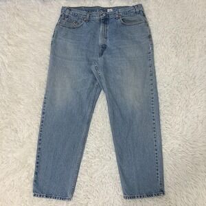 Vintage Levis Jeans 38x29 Blue Pants 550 Baggy Relaxed Faded Denim Y2K Tag 40x30